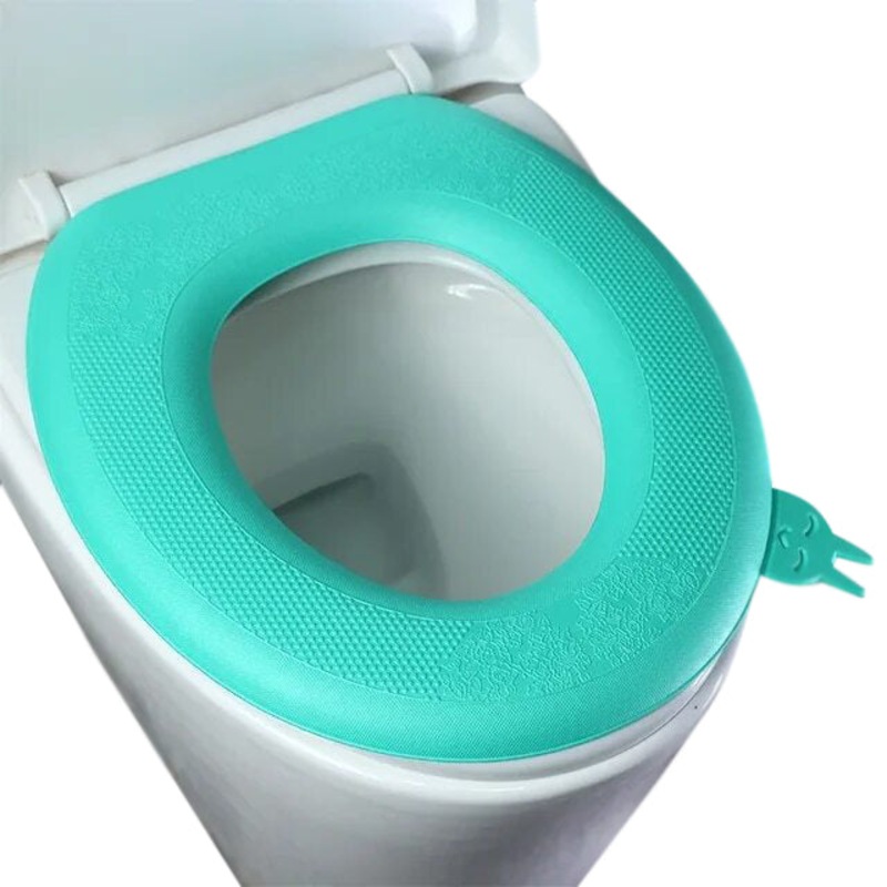 Buy Anyhouz Toilet Seat Cover Green Washable Mat Pad Cushion Oshape