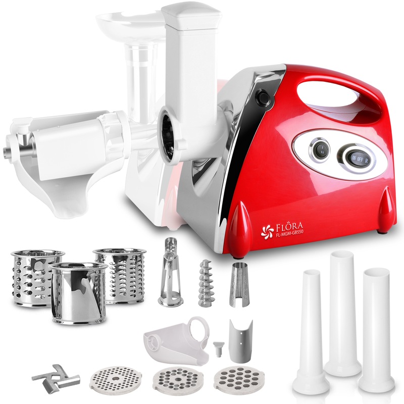 Buy Flora Electric Meat Grinder Tomato Sauce Slicer Shredder sausage