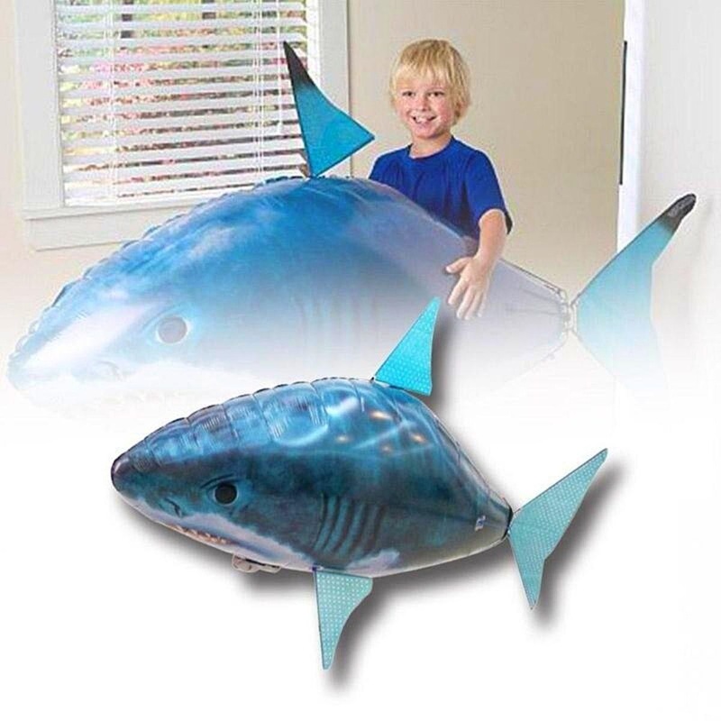 Buy Kidst. Air Swimmer Remote Control Toy Inflatable Flying Shark