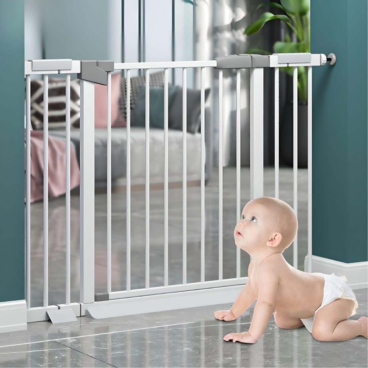 Buy Toddly GuardMate Baby Safety Gate Adjustable with Extensions ...