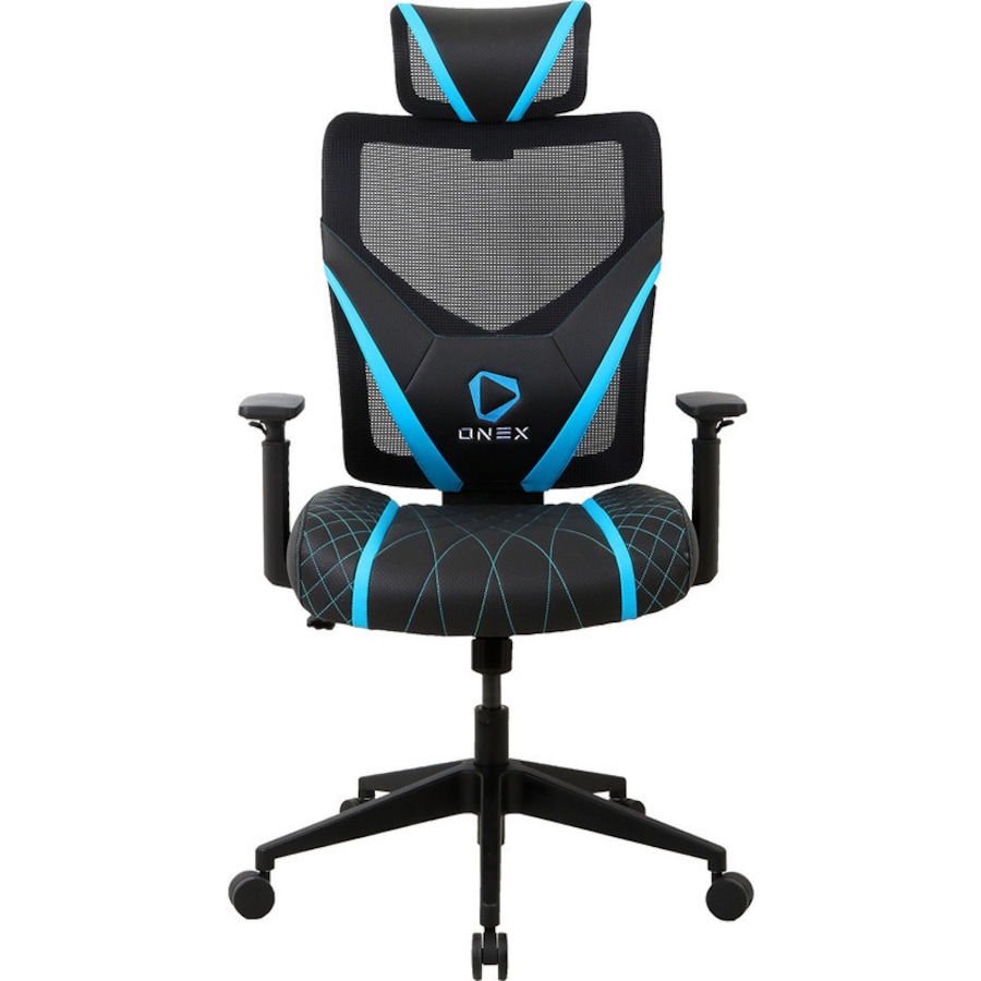 OneX GE300 Breathable Ergonomic Gaming Chair Blue