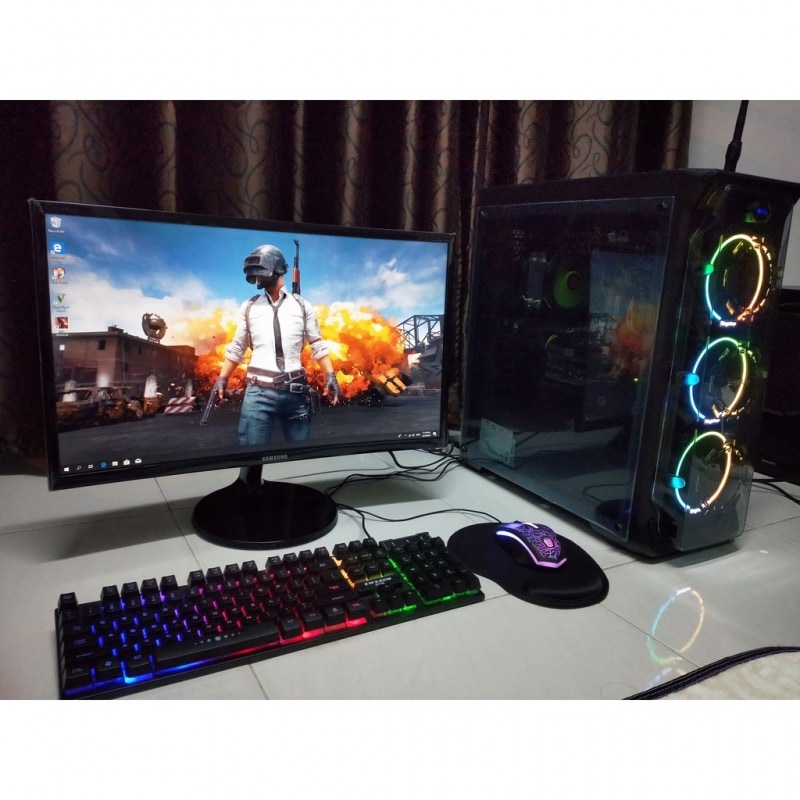 gaming desktop full set