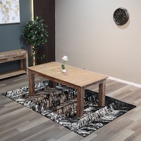 AC Extendable Large Dining Table