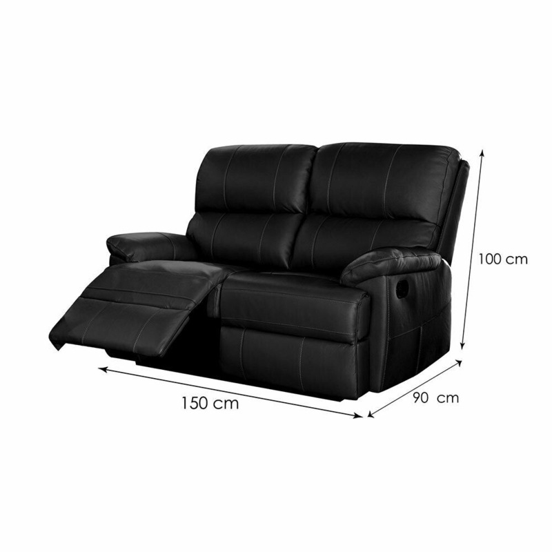 Buy Franco Genuine Leather Electric Recliners MyDeal