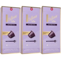 3 Pack Vittoria Coffee Capsules Ristretto Aluminium Pods Capsules Pack 10