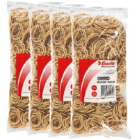 Esselte Superior Rubber Bands Size No.16 500G Bags 4 Pack BULK