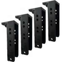 4 Set Boat Trailer Mud Flap Guard Bracket Holder