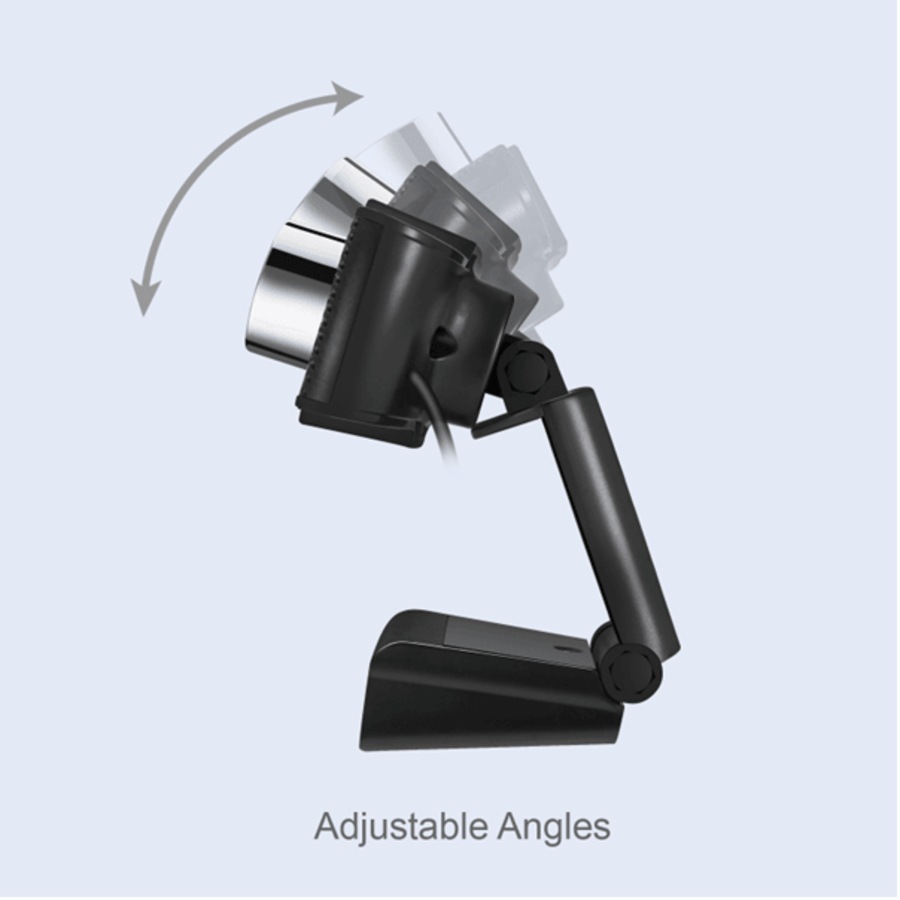 Adesso H3 Webcam 720P HD USB Webcam Built-In Microphone