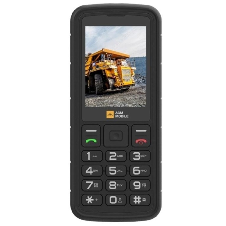 AGM M9 Rugged Mobile Phone 4G Unlocked Dual Sim 2.4" Black