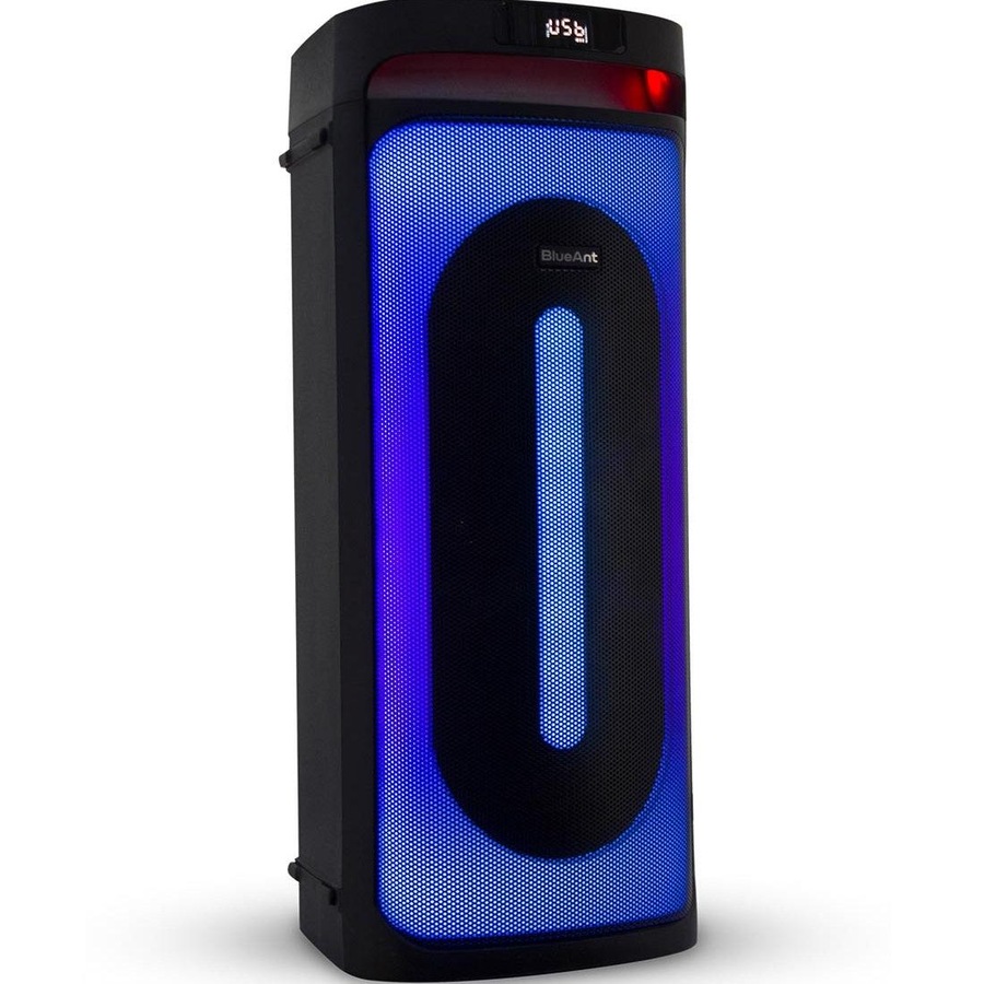 BlueAnt Portable X6 Bluetooth Party Speaker Light Up Black