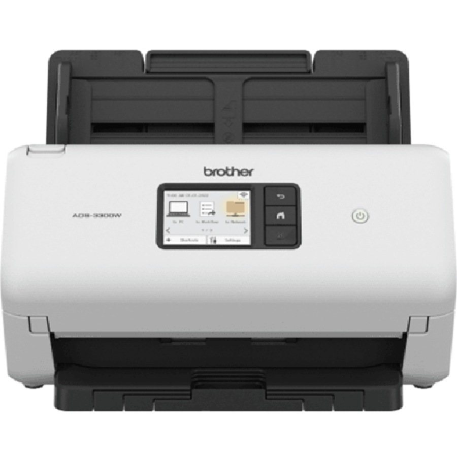 Buy Brother ADS-3300W Desktop Document Scanner Touchscreen Wireless/USB ...