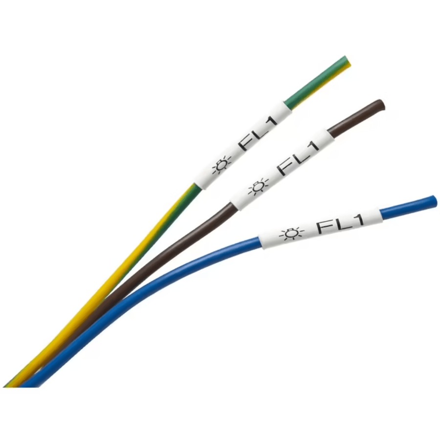 Brother Hse-221 Heat Shrink Tube Cartridge 8.8mmx1.5m Black On White