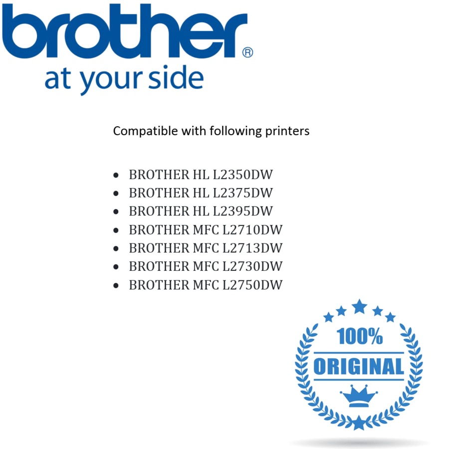 Brother TN2450 Toner Ink Cartridge High Yield Genuine TN-2450