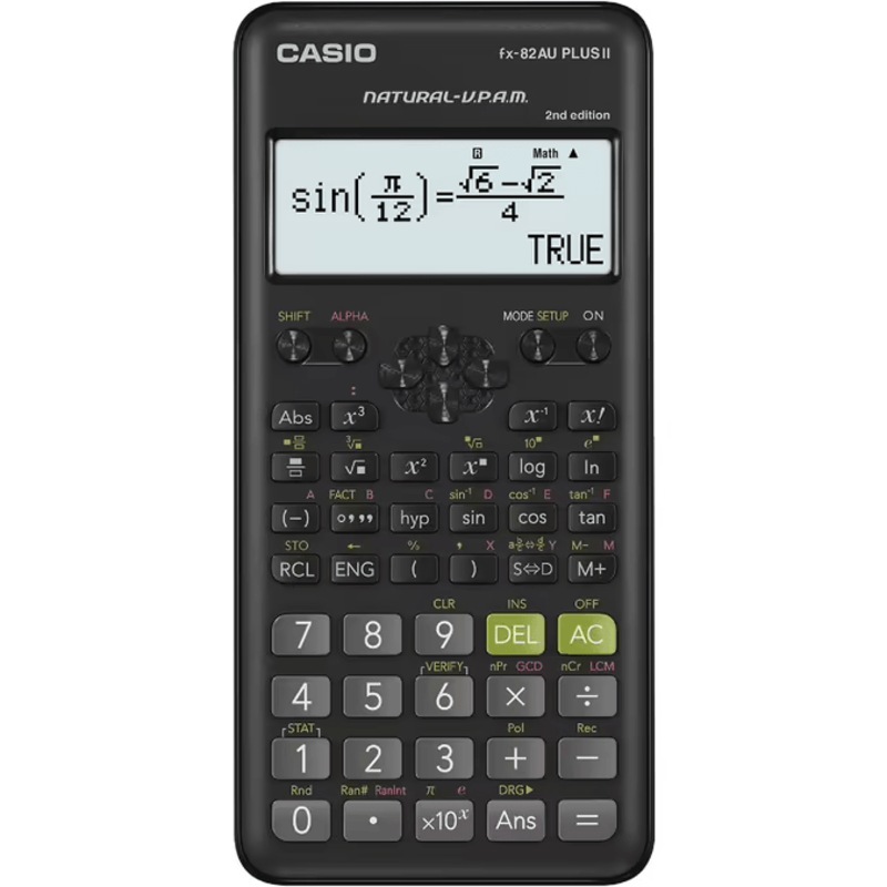 Buy Casio FX82AU PLUS II 2nd Edition Scientific Calculator MyDeal