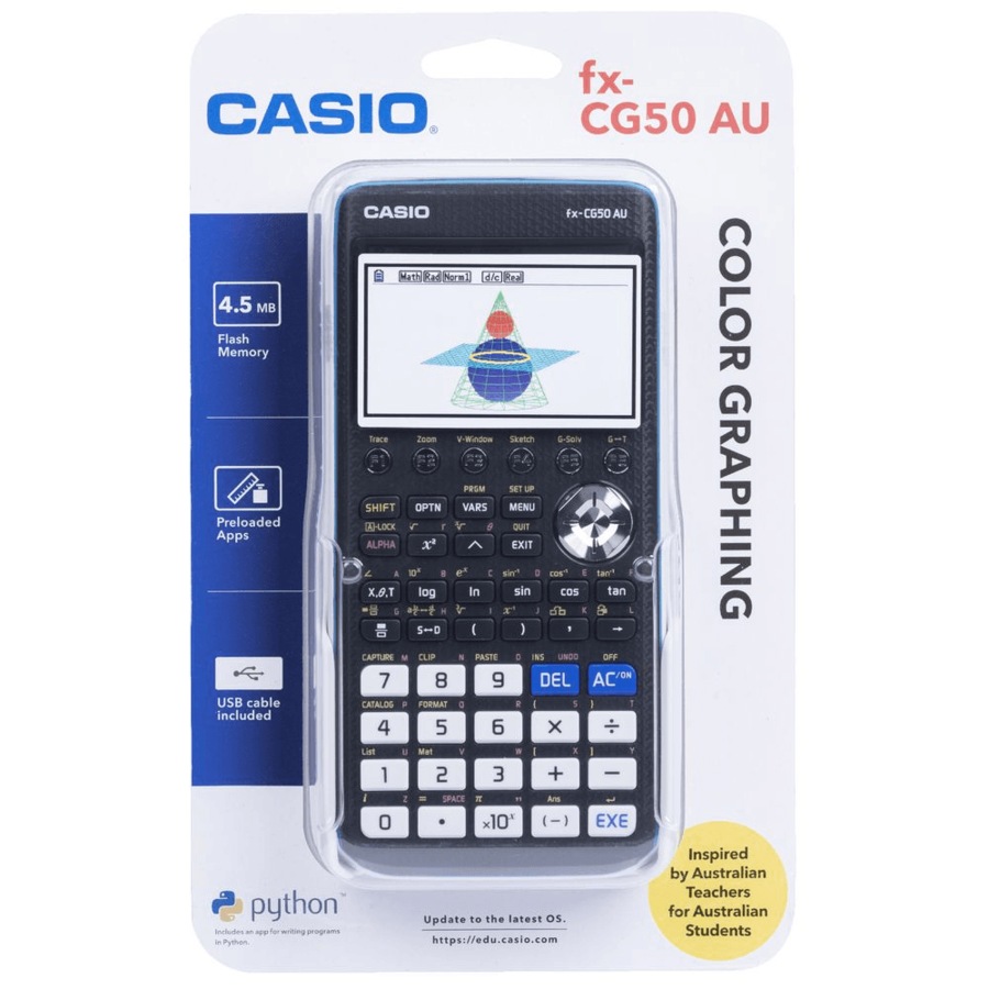 Casio Graphing Calculator FX-CG50AU