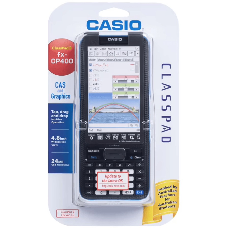 Casio Scientific Classpad Colour Graphing Calculator FX-CP400