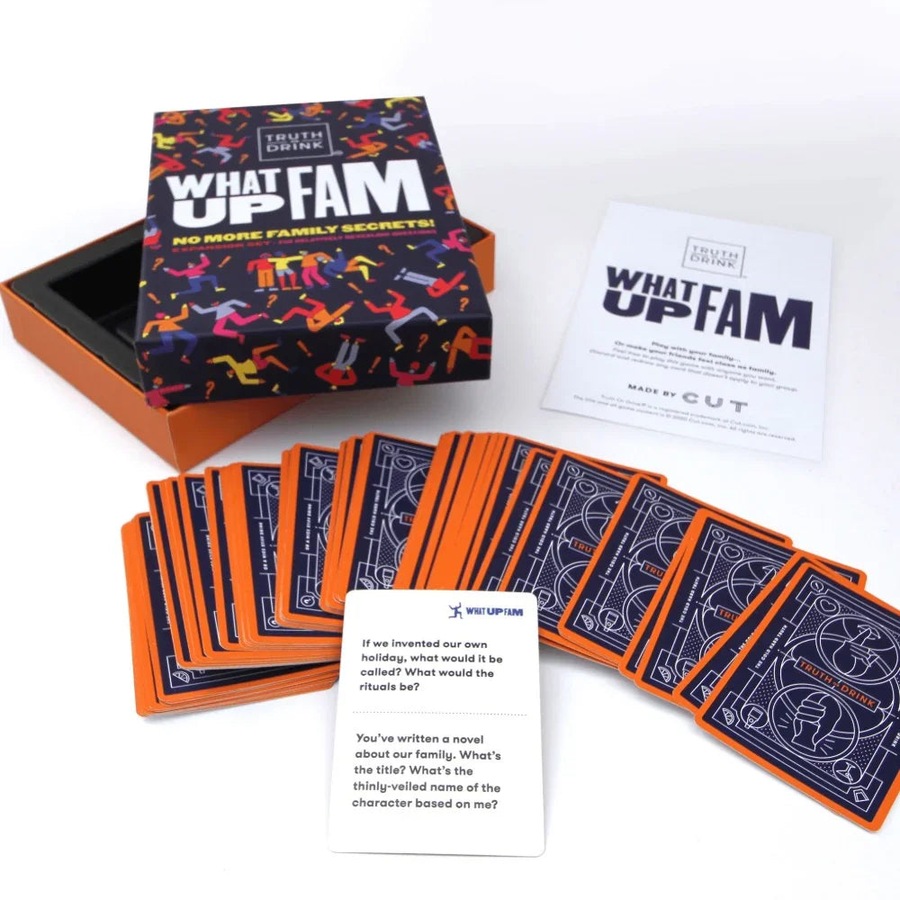 Cut Games Truth or Drink What Up Fam Expansion Pack Party Game