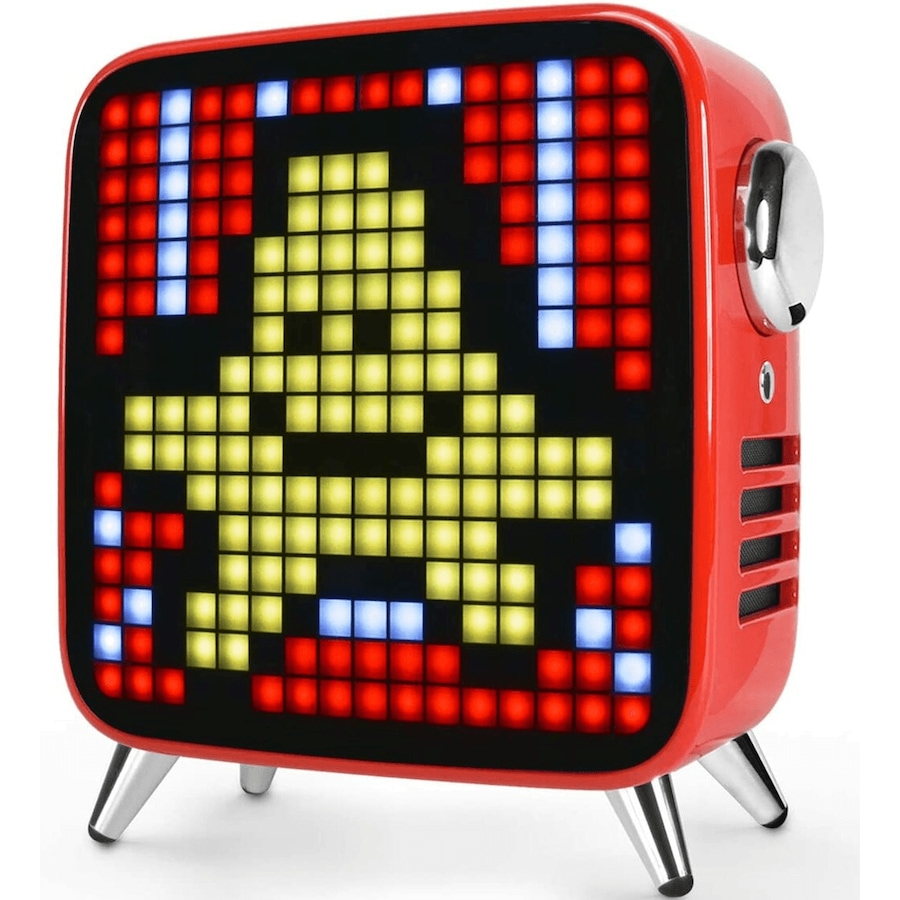 Divoom Tivoo Max Pixel Art LED Display Bluetooth Speaker Red