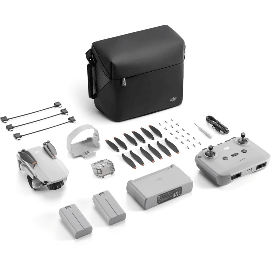 DJI Mini 2 SE Drone Camera Fly More Combo Bundle Kit Batteries Bag