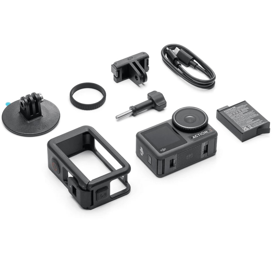 DJI Osmo Action 3 Camera Standard Combo Battery/Frame/Mount