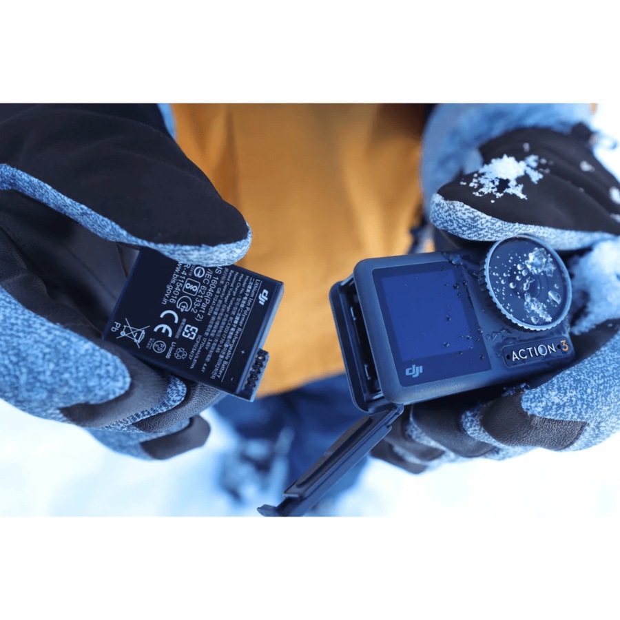 DJI Osmo Action 3 Camera Standard Combo Battery/Frame/Mount