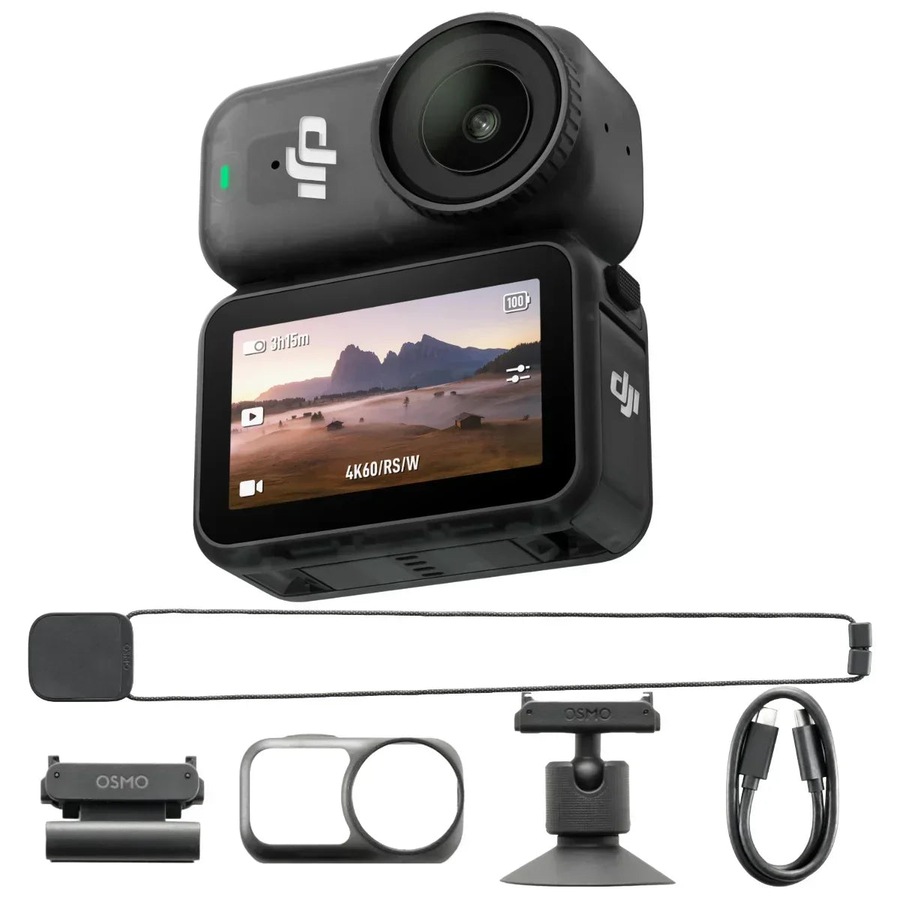 DJI Osmo Nano Action Camera Standard Combo 128GB Black