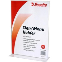 Esselte Sign / Menu Holder Double Sided Portrait A3