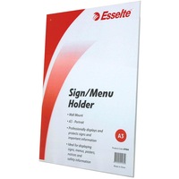 Esselte Sign / Menu Holder Wall Mount Portrait A3
