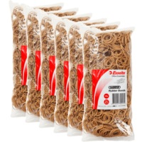 Esselte Superior Rubber Bands Size No.12 500g Bag Pack 6 BULK