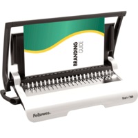Fellowes Star+ 150 Binding Machine Manual Plastic Comb White