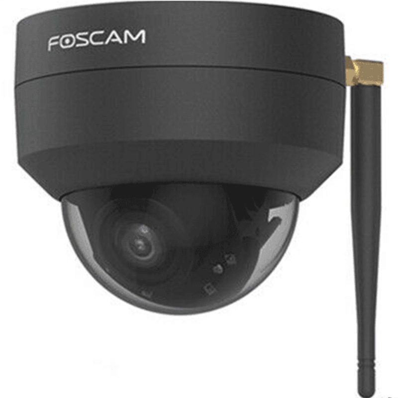 Buy Foscam D4Z Black Security Dome Camera Outdoor Night Vision 4MP WiFi