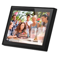 Frameo 10.1" Smart WiFi Digital Photo Video Frame Black