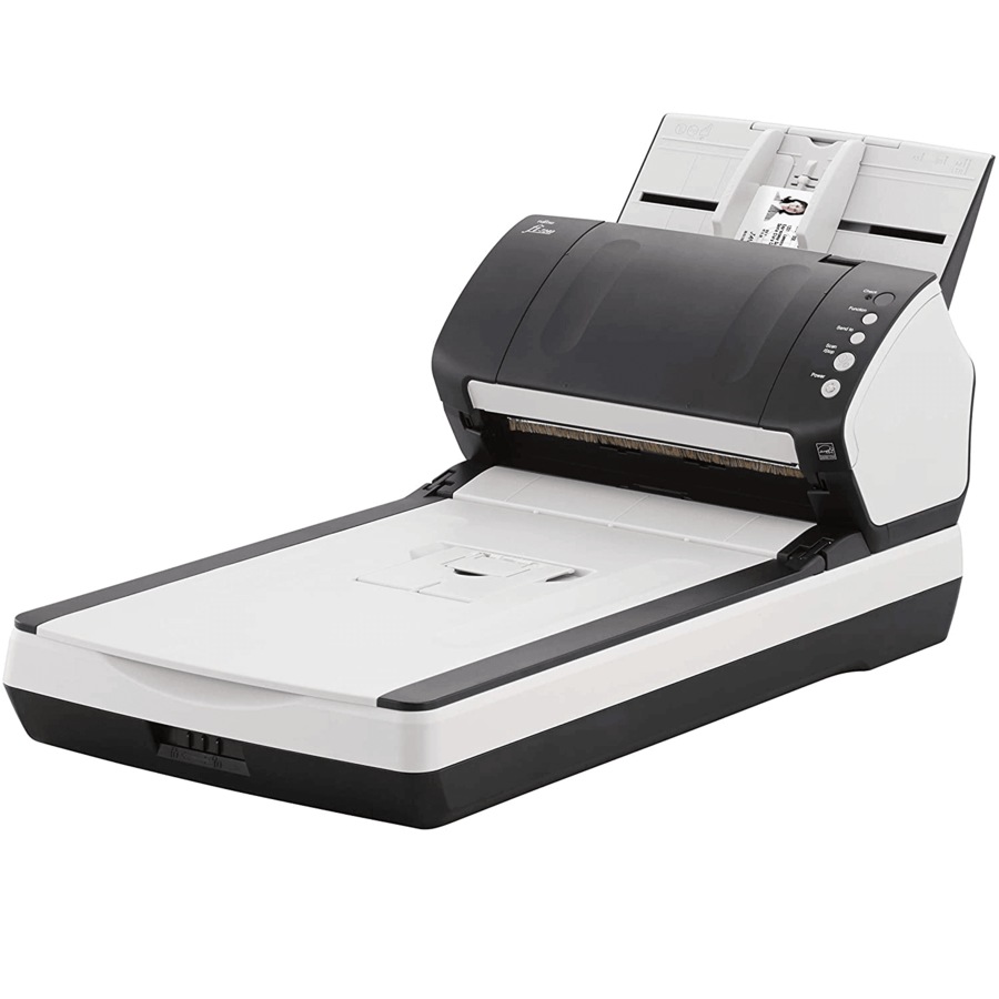 Fujitsu Fi-7240 Document Scanner A4 Duplex 40ppm 80sht ADF 600 Dpi