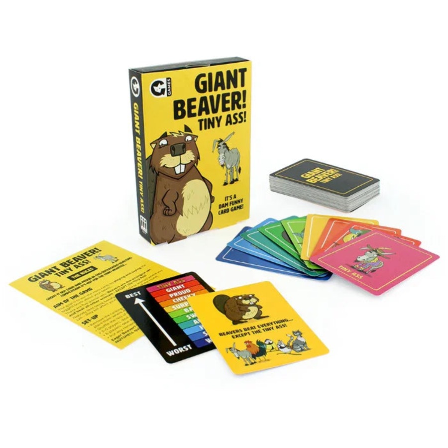 Ginger Fox Giant Beaver Tiny Ass Party Game