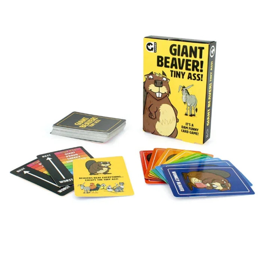 Ginger Fox Giant Beaver Tiny Ass Party Game