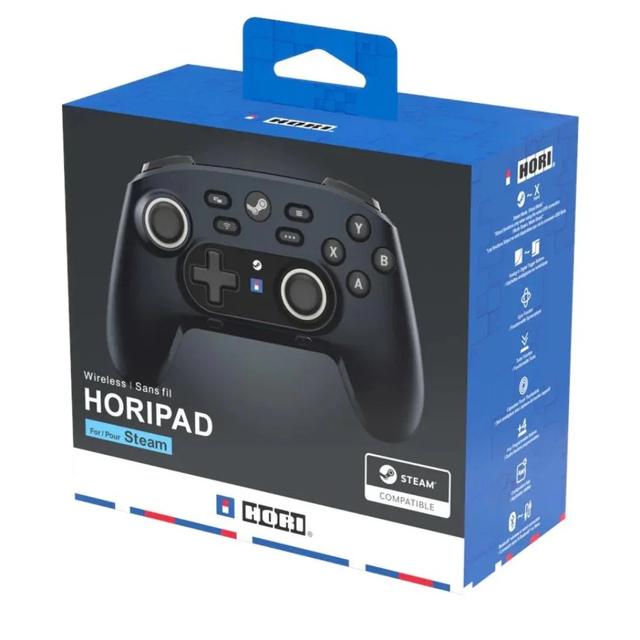 HORI Wireless HORIPAD Controller for Steam Black