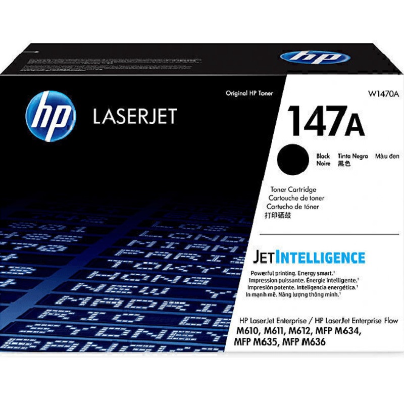 Buy HP 147A Toner Cartridge Black LaserJet Genuine W1470A - MyDeal