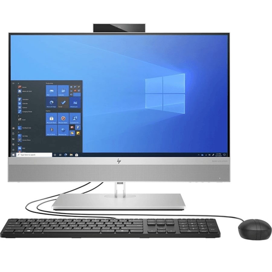 HP EliteOne All-In-One 800 G8 PC 24" i7-11700 8GB 256GB Win10 Pro Desktop Computer