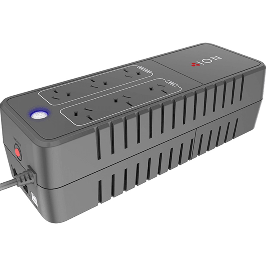 Buy ION F10 850VA Surge & Power Board UPS Australian Outlet 3 Surge + 3 ...