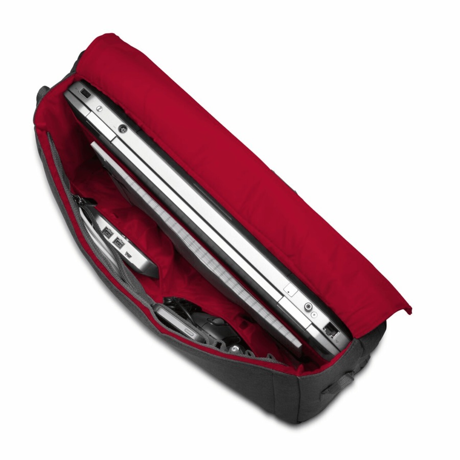 Kensington Metro Laptop Messenger Bag Grey