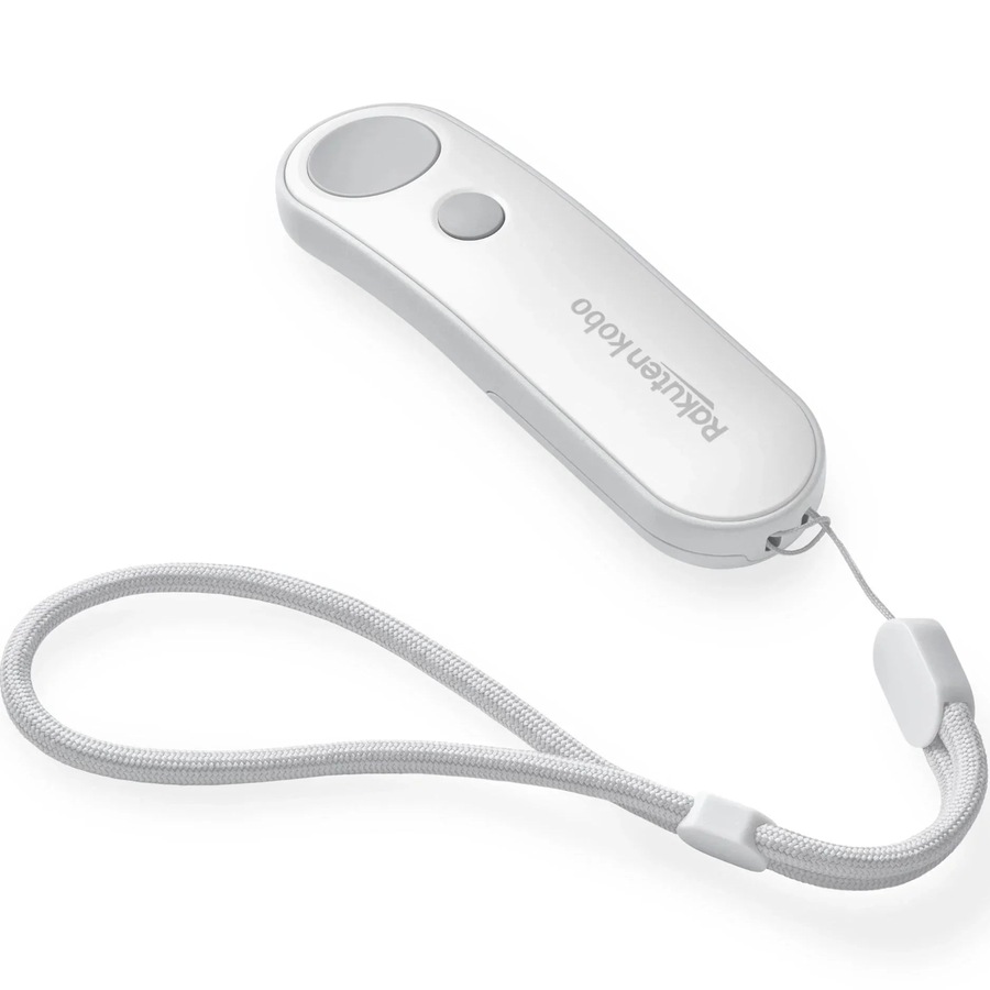 Kobo eBook eReader Page Turner Remote Controller White Newsprint Grey