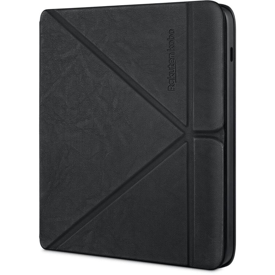 Kobo Libra 2 SleepCover Carrying Case Cover Kobo eReader Black PU Leather Body