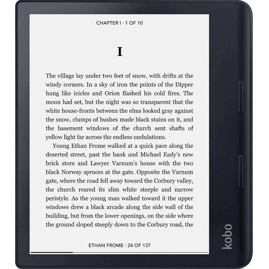 Kobo Sage eBook Reader 8" HD Touchscreen Bluetooth 32GB Wi-Fi BT