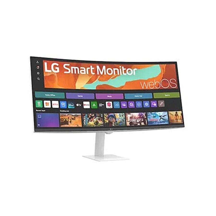 LG 34'' 34U601SA WQHD Curved Monitor webOS 3440x1440 AirPlay 100Hz Bluetooth