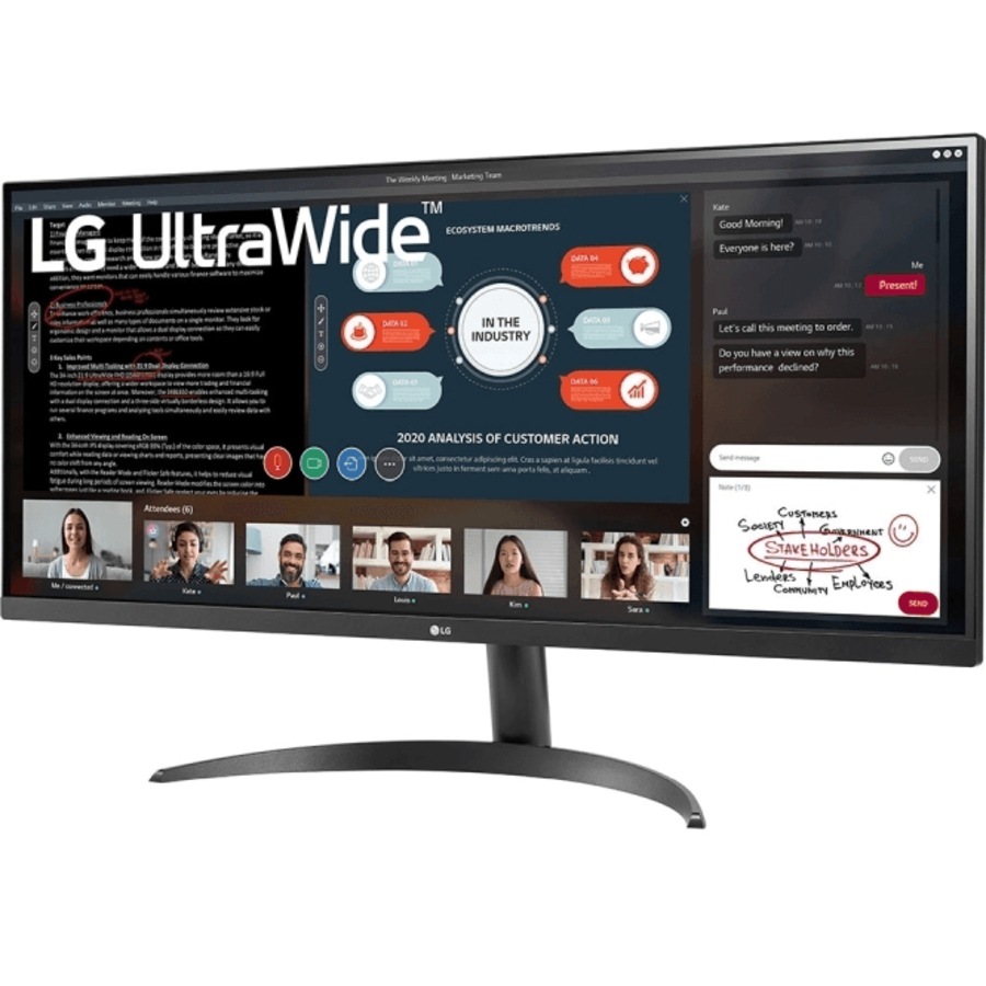 LG 34WP500B 34" Inch FHD UltraWide Monitor IPS HDR