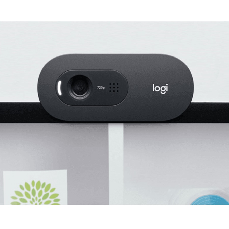 Logitech C505 HD Business Webcam Microphone 720p USB Monitor Clip