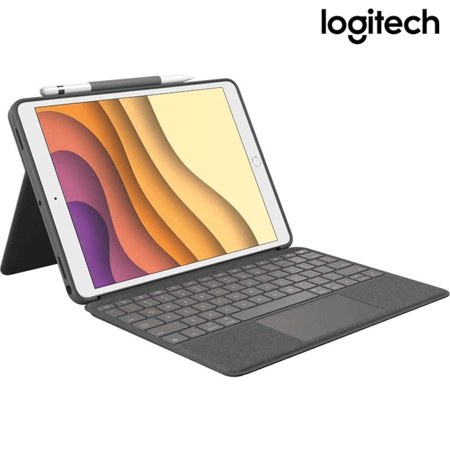 Logitech Combo Touch KeyBoard Trackpad Case For iPad Air 3rd Gen/Pro 10.5" Inch