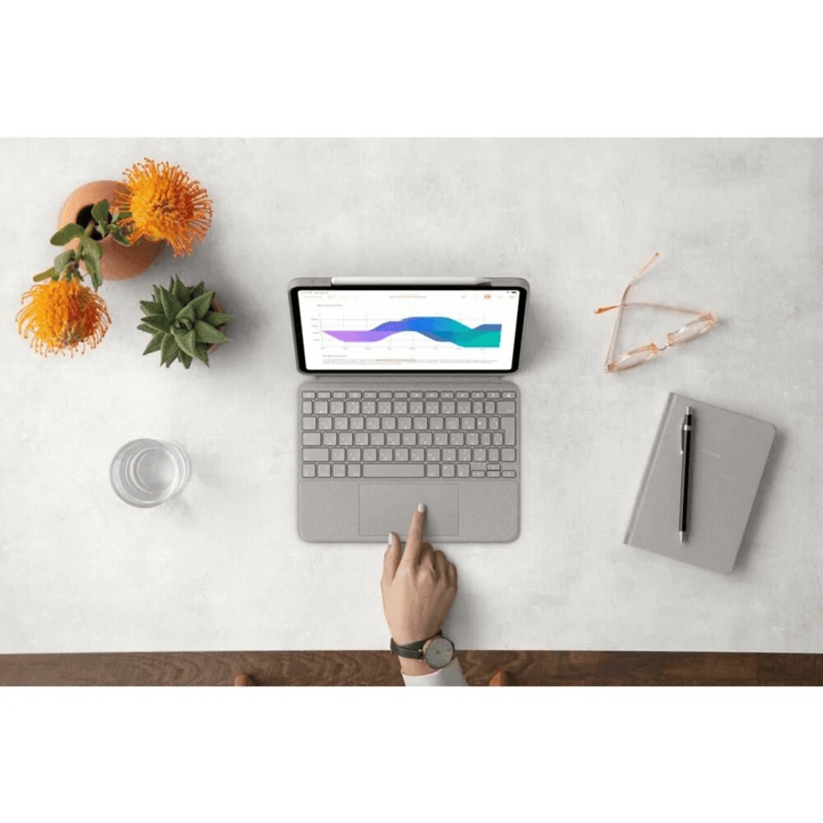 Logitech Combo Touch KeyBoard Trackpad Case iPad Pro 11" Inch 4th/3rd Gen