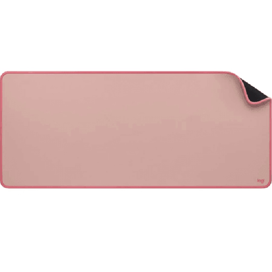 Logitech Desk Keyboard Mouse Pad Mat Anti-Slip Studio Rose Pink