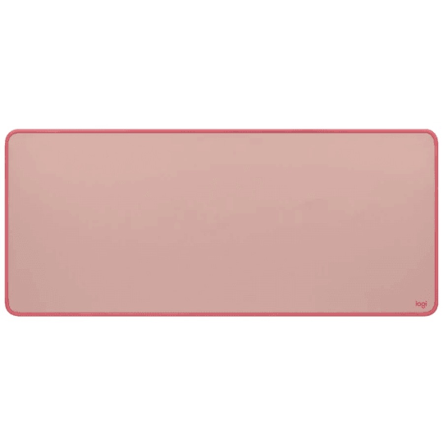 Logitech Desk Keyboard Mouse Pad Mat Anti-Slip Studio Rose Pink